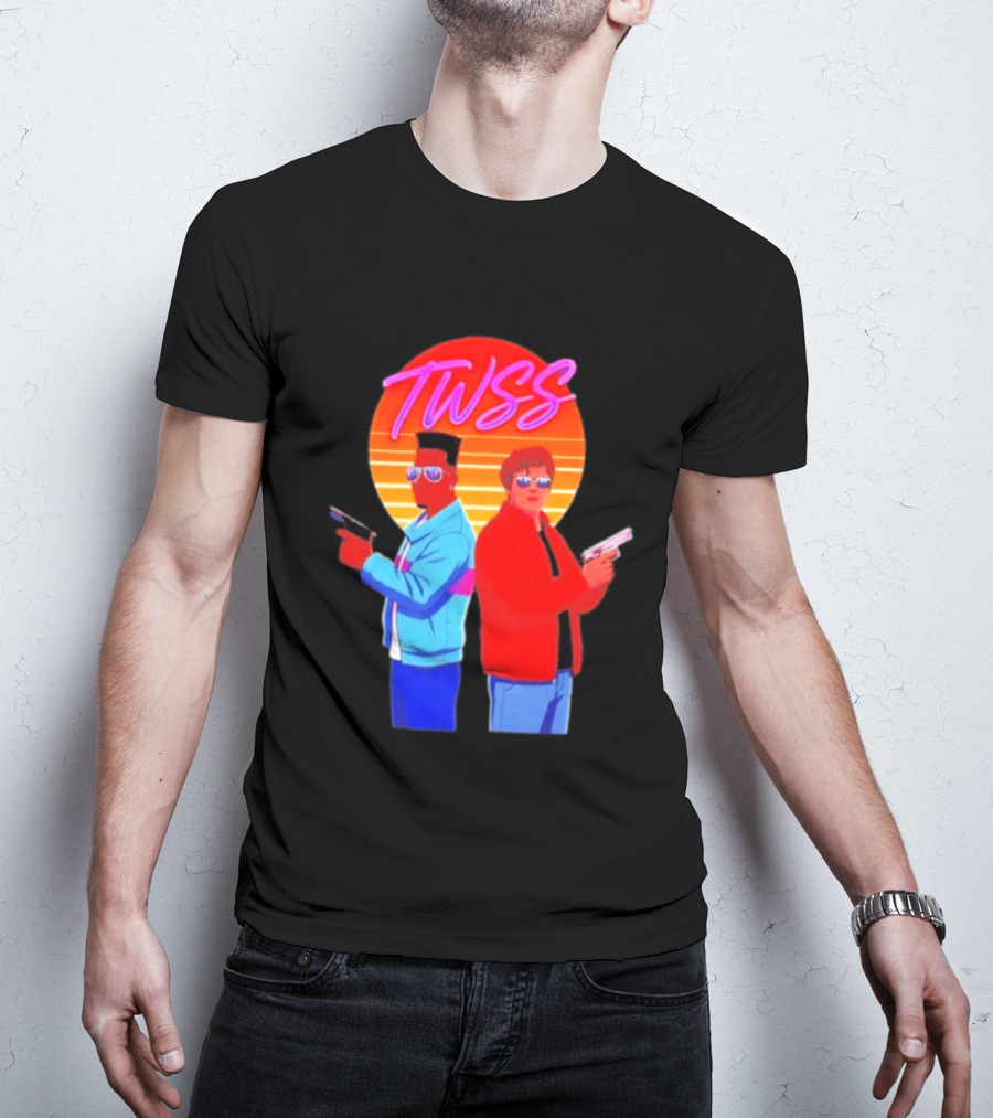 TWSS Will Jamal Retro Sunset Duo T-Shirt
