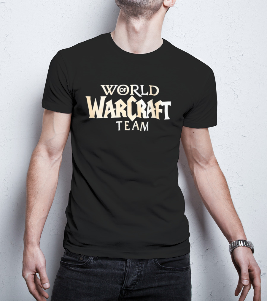 World Of Warcraft Team WoW Blizzard Entertainment Gaming Fan T-Shirt