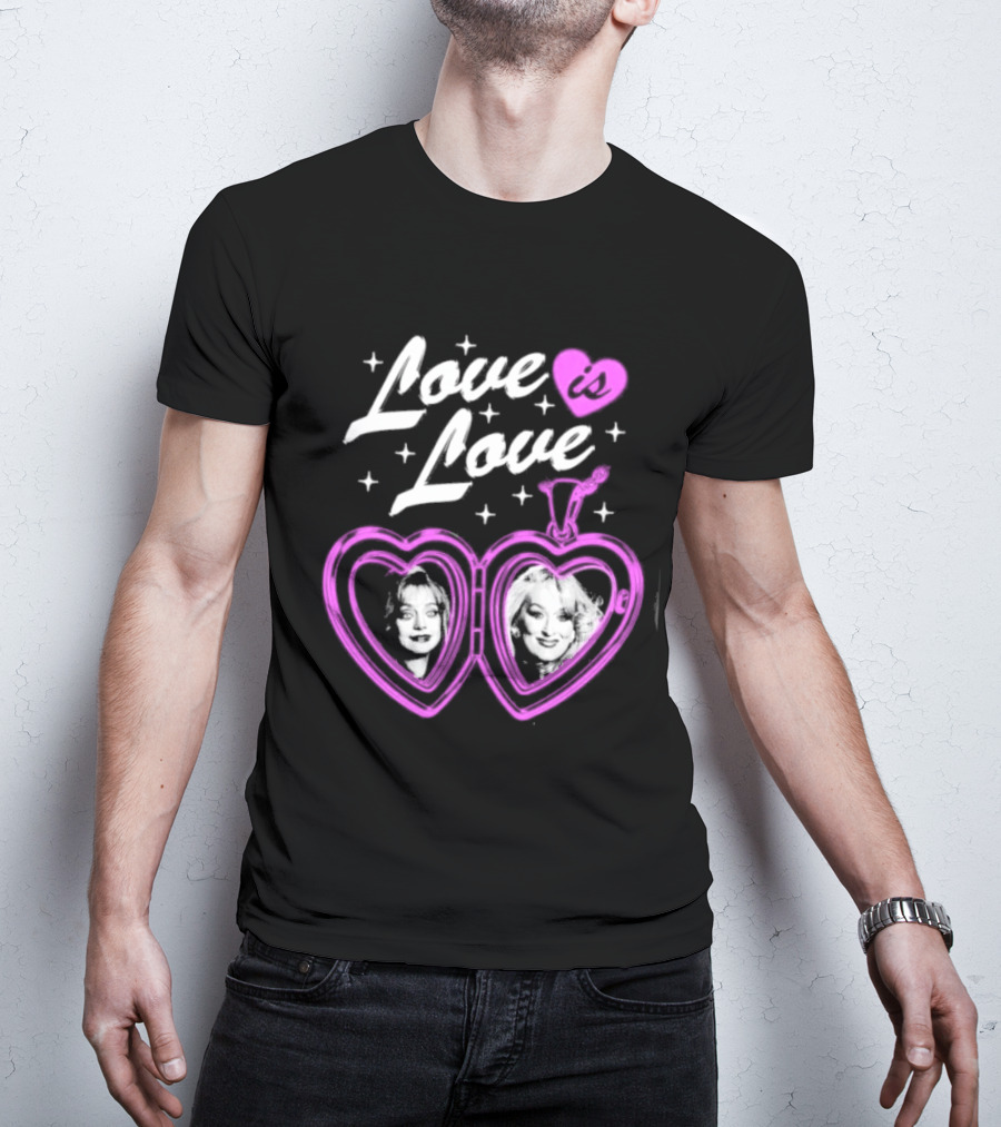 Love Is Love Madeline Helen Death Becomes Her Heart Portraits T-Shirt