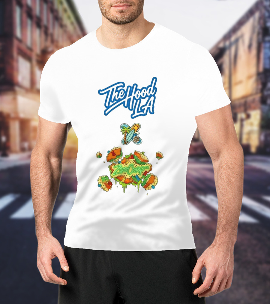 The Hood LA Dodgers Zoocorp Tropical Vibes T-Shirt