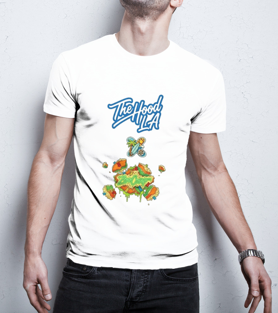 The Hood LA Dodgers Zoocorp Tropical Vibes T-Shirt
