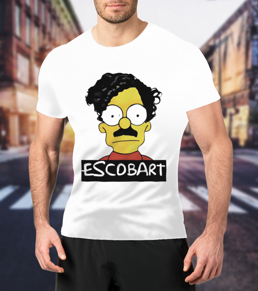 Ned Flanders Escobart Simpsons Mashup T-Shirt