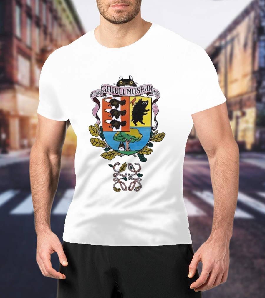Ghibli Museum Mitaka Crest Totoro T-Shirt