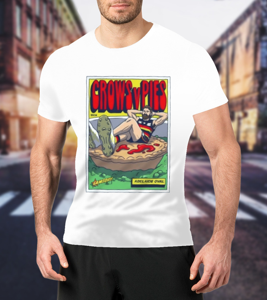 Crows V Pies Adelaide Oval Gameday 20/24 T-Shirt