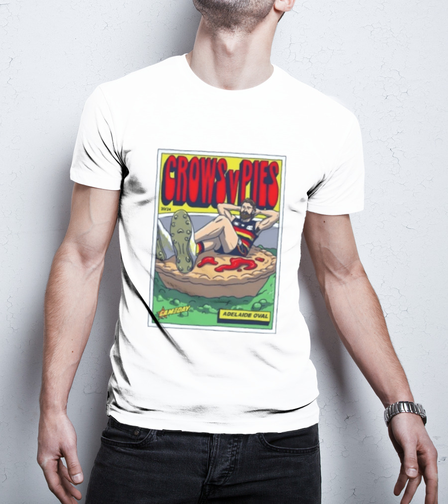 Crows V Pies Adelaide Oval Gameday 20/24 T-Shirt
