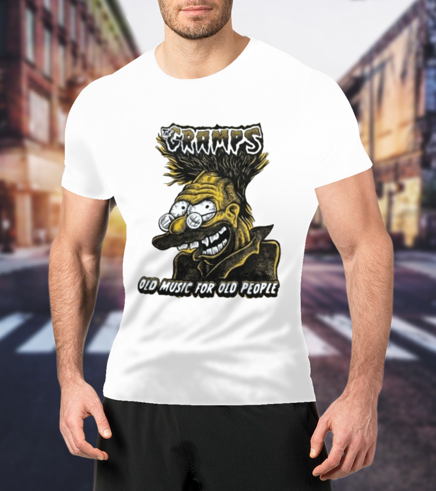 The Gramps Old Music For Old People Simpsons T-Shirt
