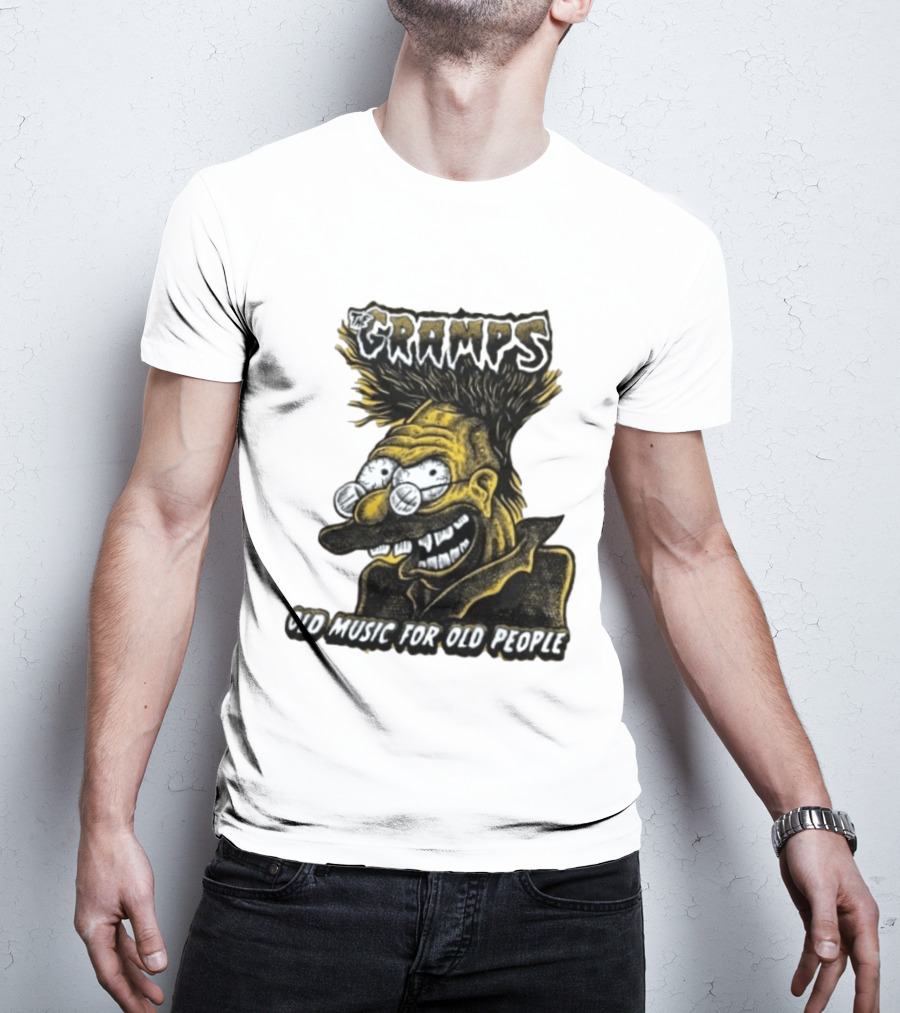 The Gramps Old Music For Old People Simpsons T-Shirt
