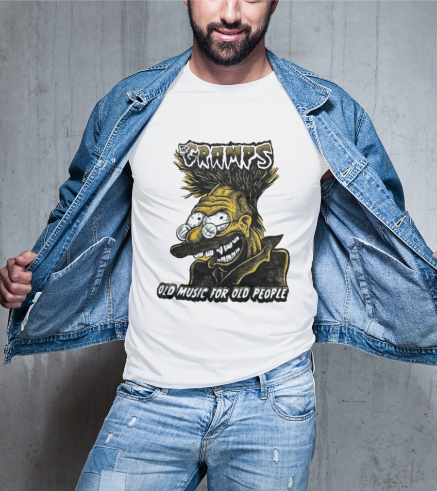 The Gramps Old Music For Old People Simpsons T-Shirt