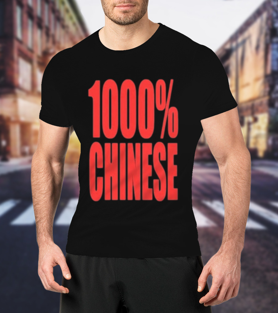 1000% Chinese Heritage Identity Culture T-Shirt