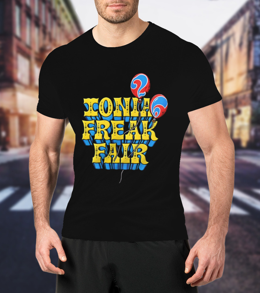 Billy Strings Ionia Freak Fair Music Festival Balloons 2024 T-Shirt