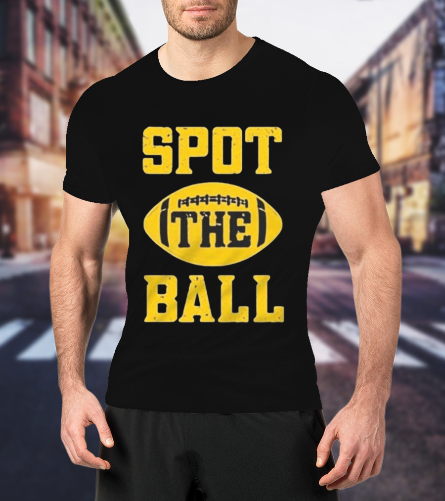 Spot The Ball LSU Football Yellow T-Shirt