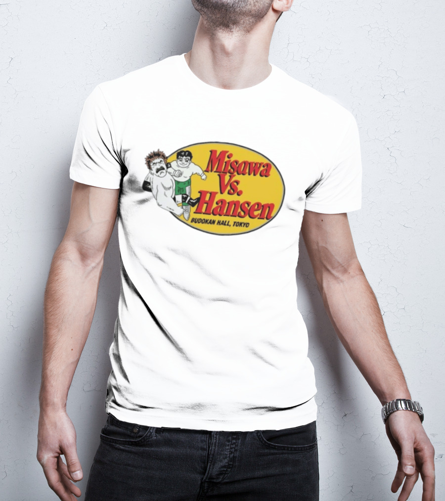 Misawa Vs Hansen Budokan Hall Tokyo T-Shirt