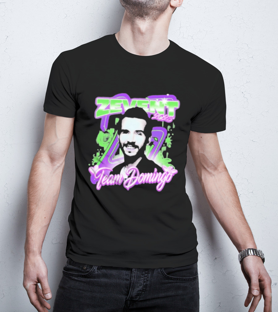 Zevent 2025 Team Domingo Event Highlights And Celebrations T-Shirt