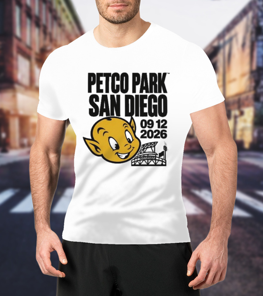 Petco Park San Diego Sep 12 2026 Event Icon With Stadium T-Shirt