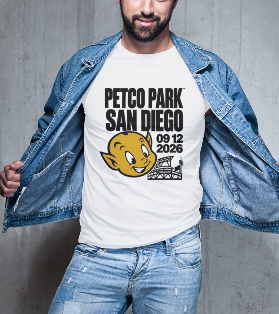 Petco Park San Diego Sep 12 2026 Event Icon With Stadium T-Shirt