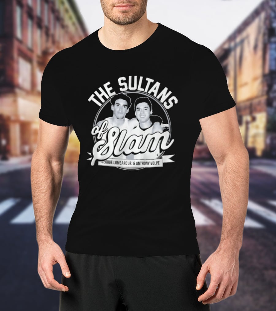 The Sultans Of Slam George Lombard Jr Anthony Volpe Baseball Athletes Photo T-Shirt