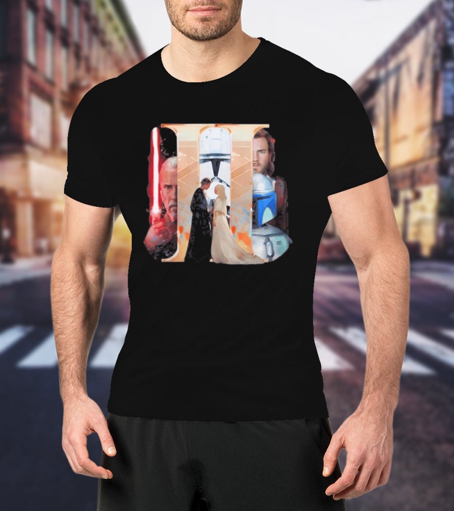 Attack Of The Clones Rebel Scum Iconic Star Wars Characters And Scenes T-Shirt