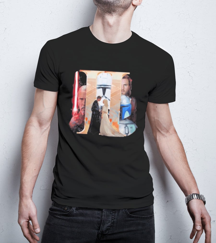Attack Of The Clones Rebel Scum Iconic Star Wars Characters And Scenes T-Shirt