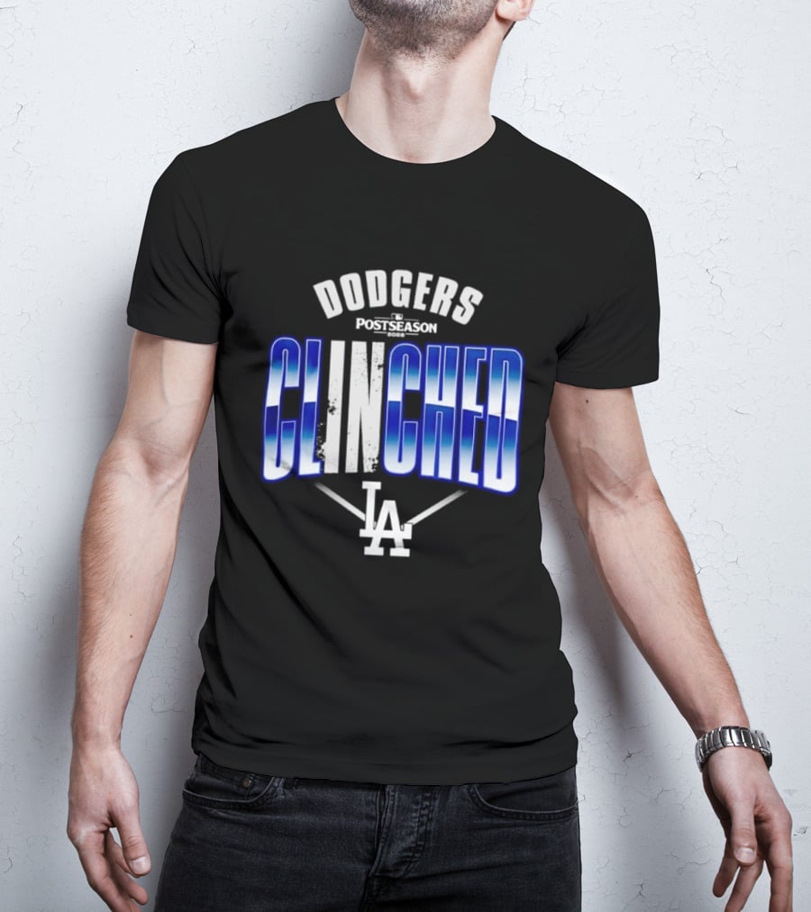 Los Angeles Dodgers Postseason Clinched 2026 LA T-Shirt