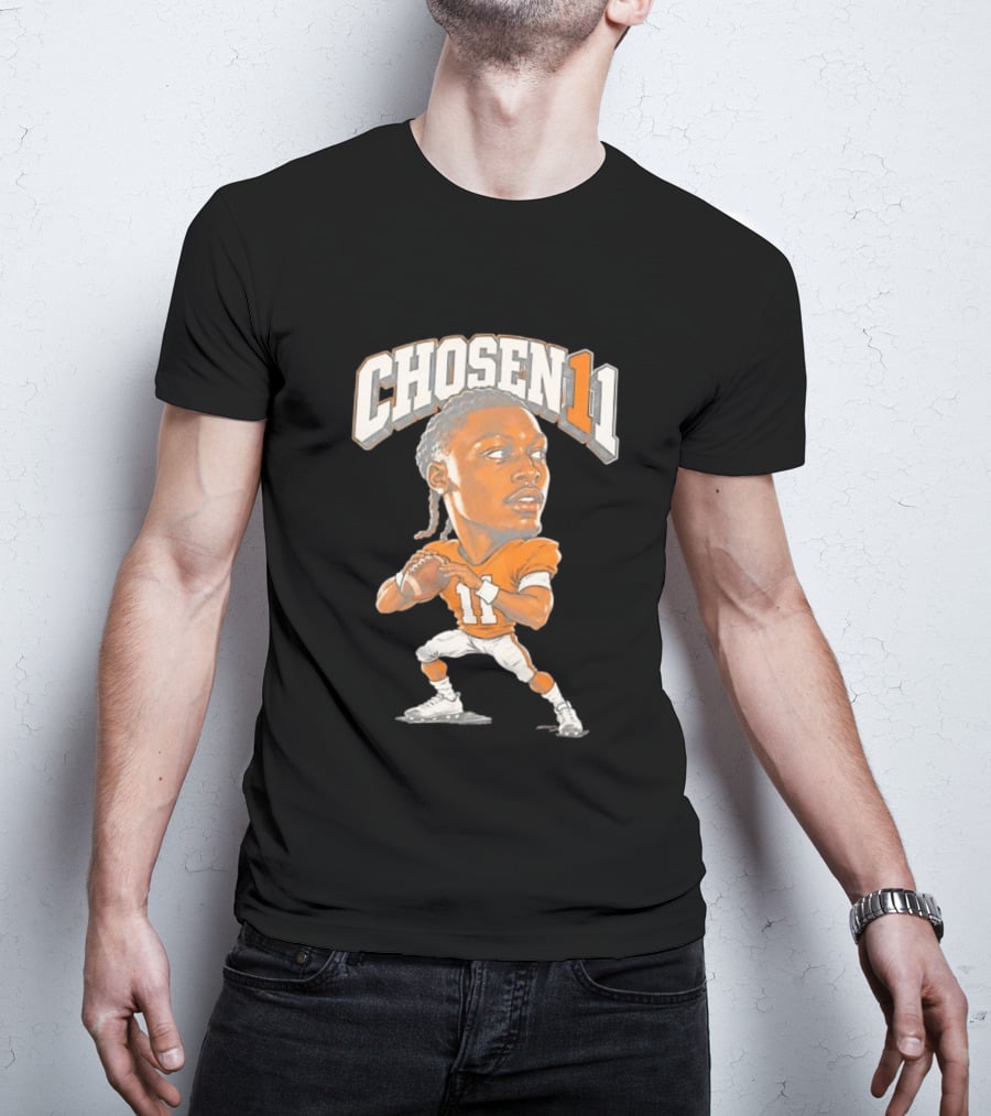 Chosen 11 Tennessee Football Talk Nico Iamaleava Quarterback T-Shirt