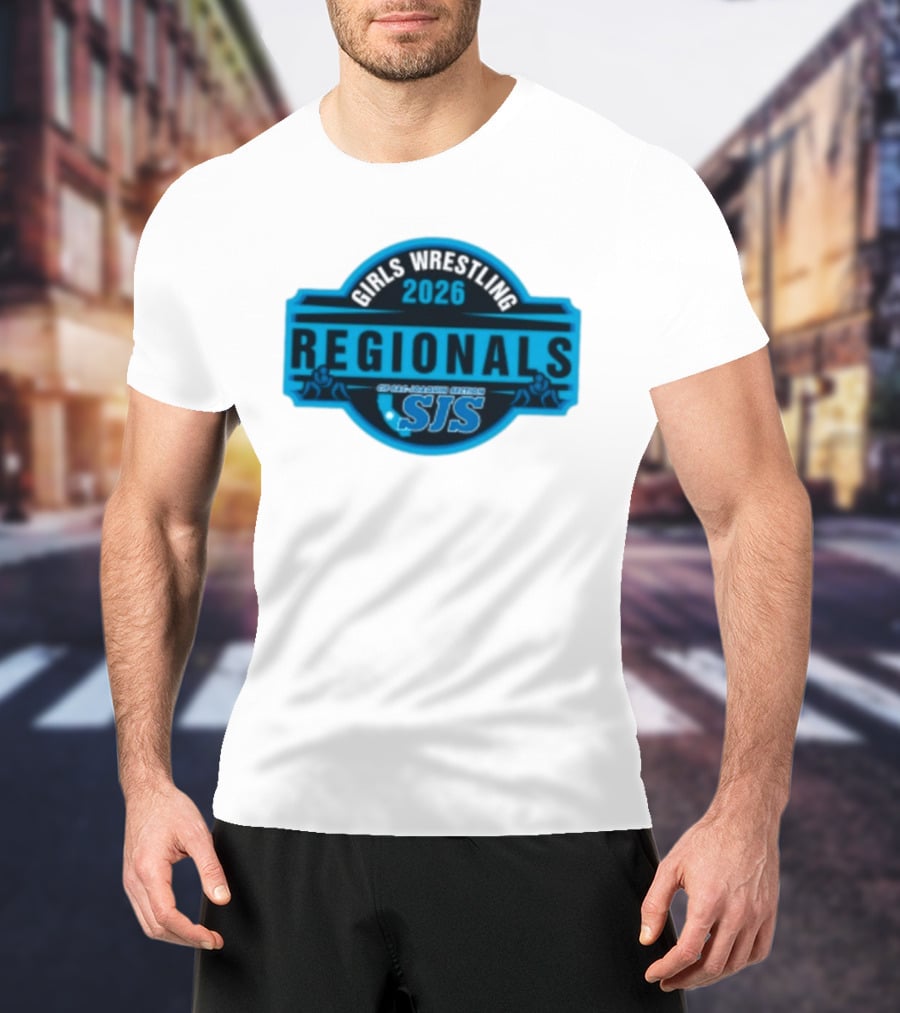 CIF SJS 2026 Girls Wrestling Regionals Championship Event T-Shirt