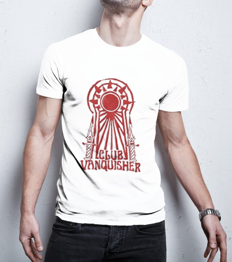Club Vanquisher Sun With Daggers Red T-Shirt