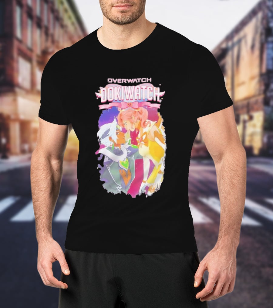 Overwatch Doki Anime Magical Girl Romance T-Shirt