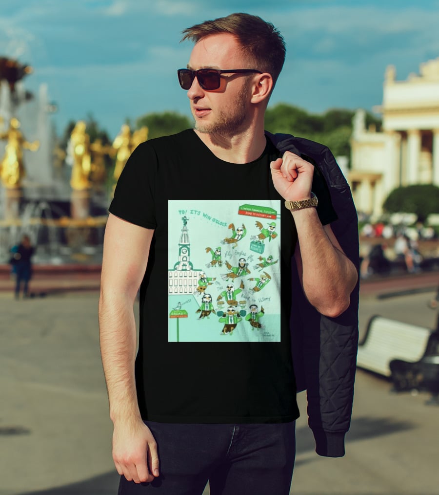 Yo It's Win O' Philadelphia Eagles Fly Eagles Fly On The Road To Victory Lincoln Financial Field T-Shirt