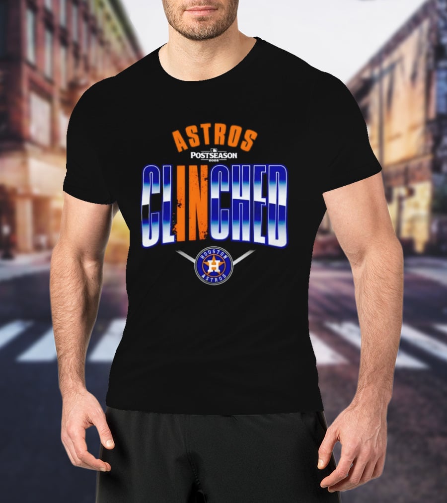 Houston Astros Postseason Clinched 2026 T-Shirt
