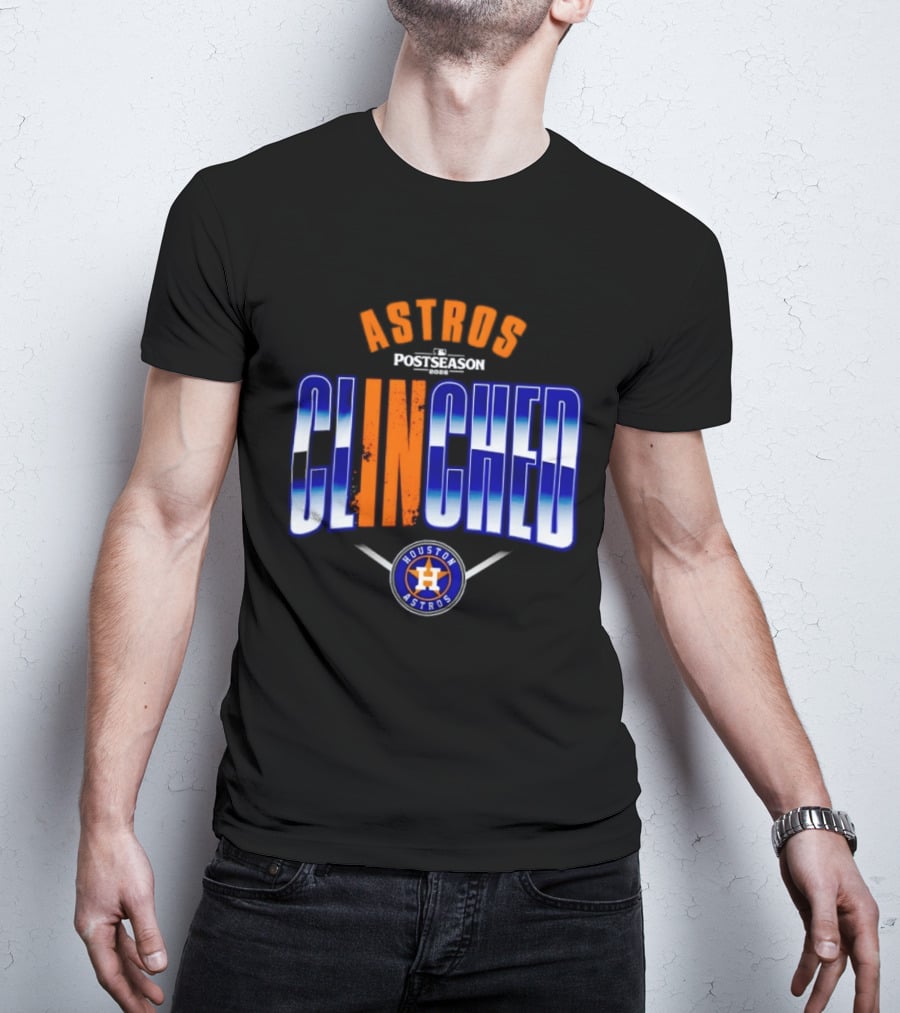 Houston Astros Postseason Clinched 2026 T-Shirt