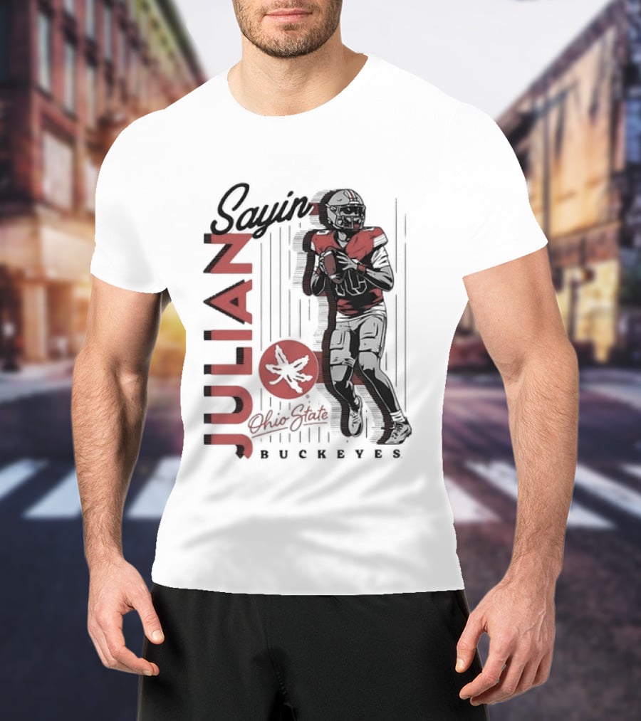 Julian Sayin Ohio State Buckeyes Football Ohio State T-Shirt