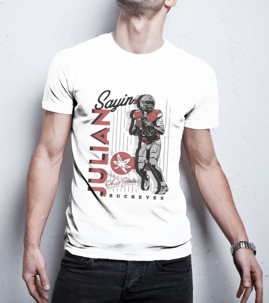 Julian Sayin Ohio State Buckeyes Football Ohio State T-Shirt