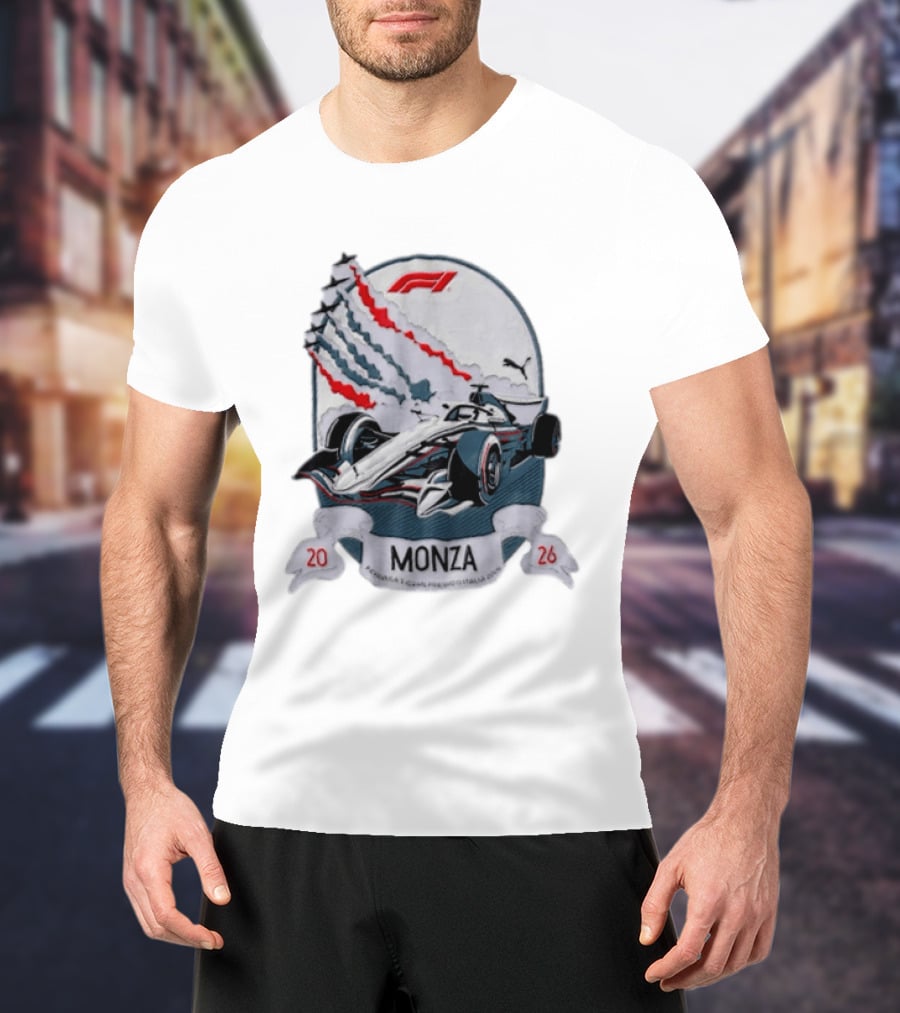 F1 Monza 2026 Italian Grand Prix Puma Racing Car T-Shirt