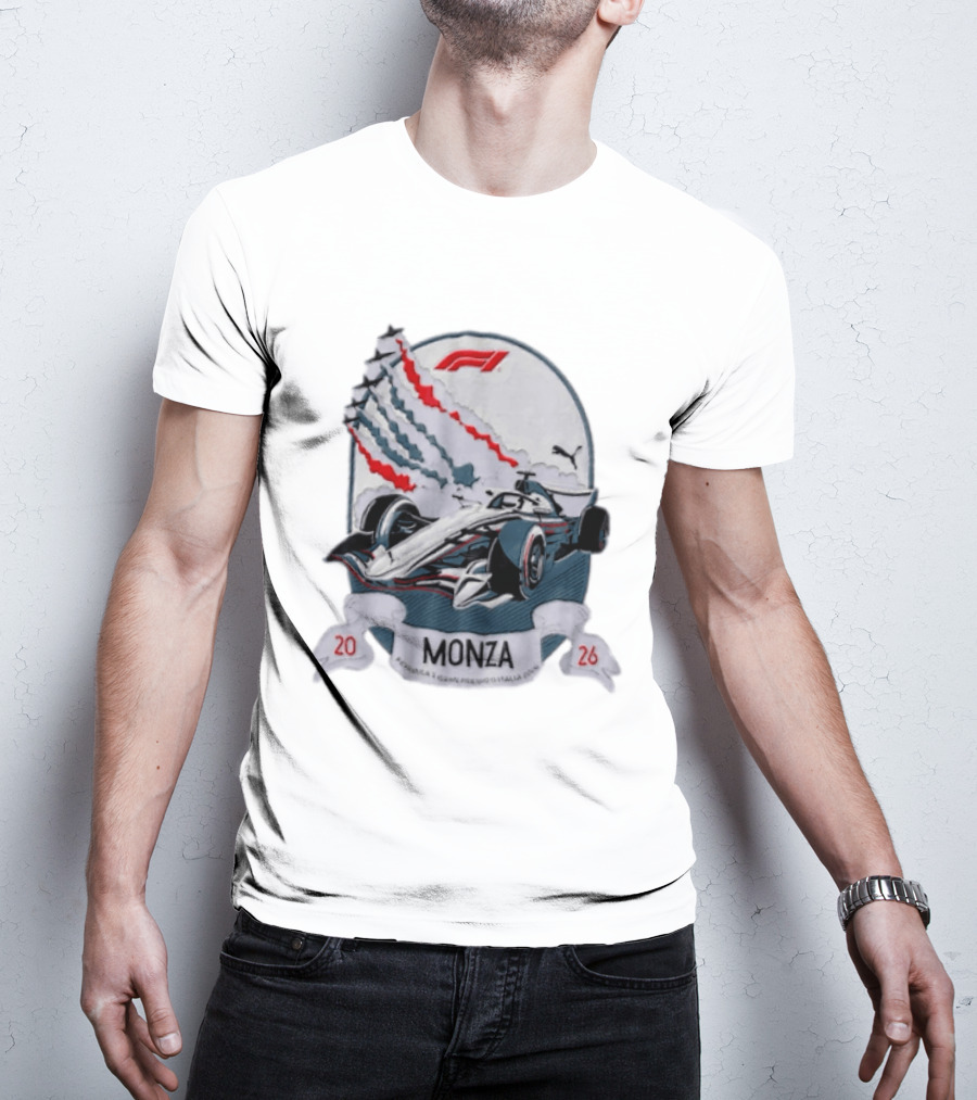 F1 Monza 2026 Italian Grand Prix Puma Racing Car T-Shirt