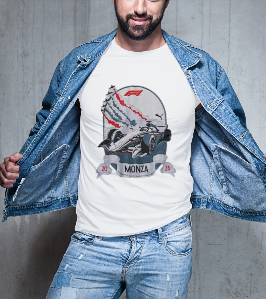 F1 Monza 2026 Italian Grand Prix Puma Racing Car T-Shirt