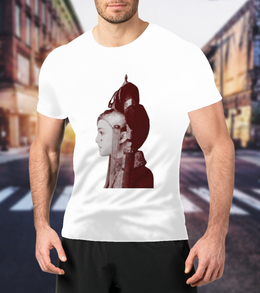 Queen Amidala Profile Bootleg Style Vintage Aesthetic T-Shirt
