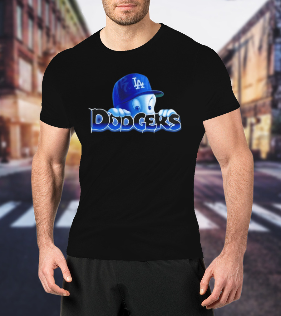 LA Dodgers Lil Casper Halloween Spirit T-Shirt