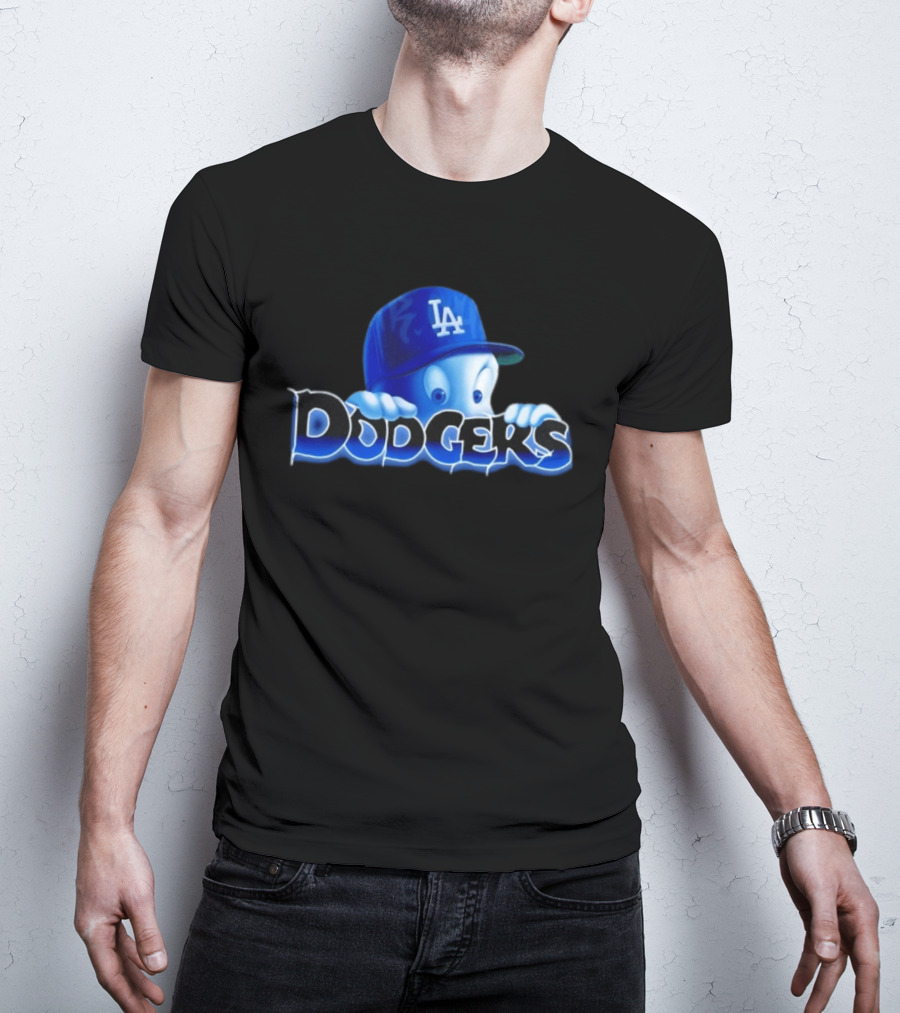 LA Dodgers Lil Casper Halloween Spirit T-Shirt