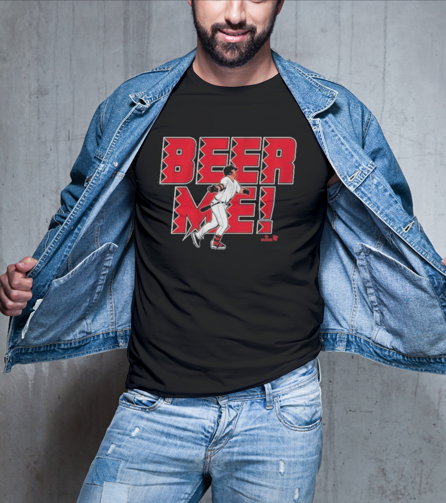 Beer Me Baseball Humor Seth Beer Playful T-Shirt