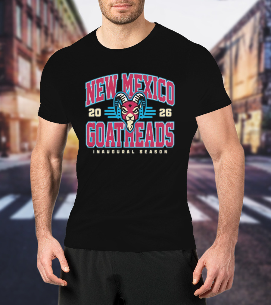 New Mexico Goatheads 2026 Inaugural Season Hockey T-Shirt