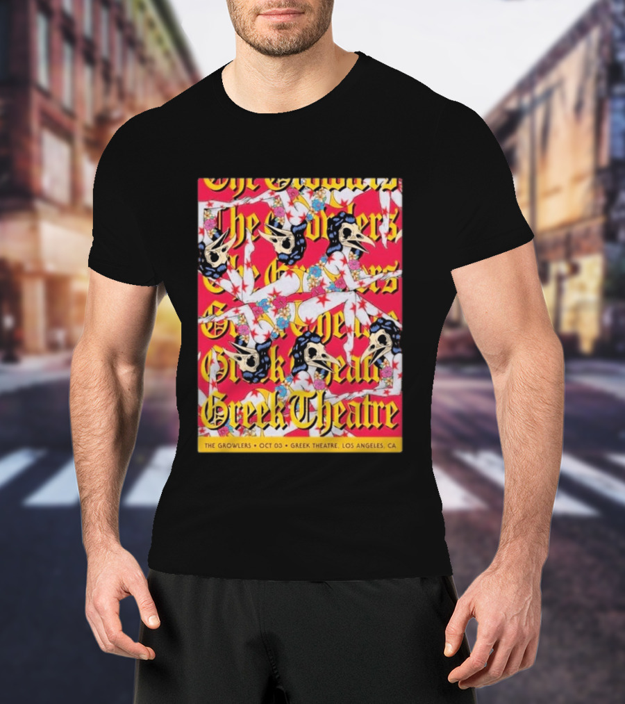 The Growlers Greek Theatre Los Angeles October 3 T-Shirt