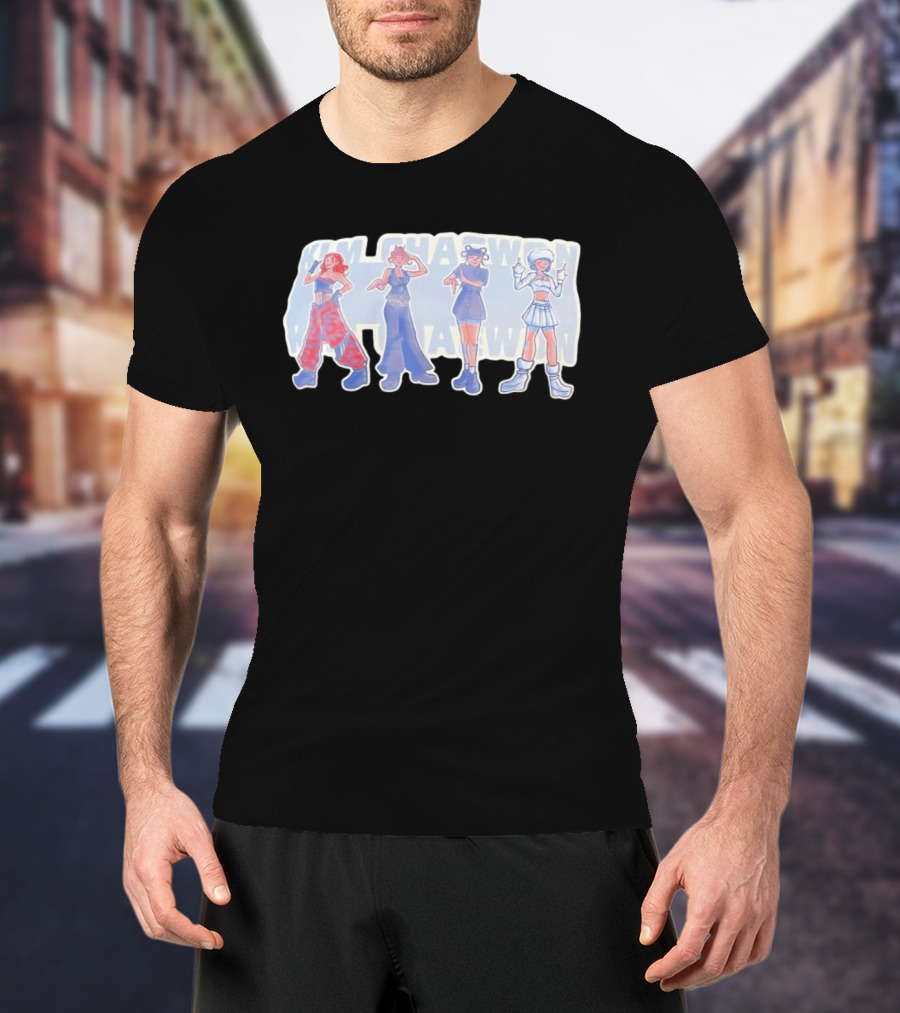 Kim Chaewon Le Sserafim K Pop Fashion Styles T-Shirt