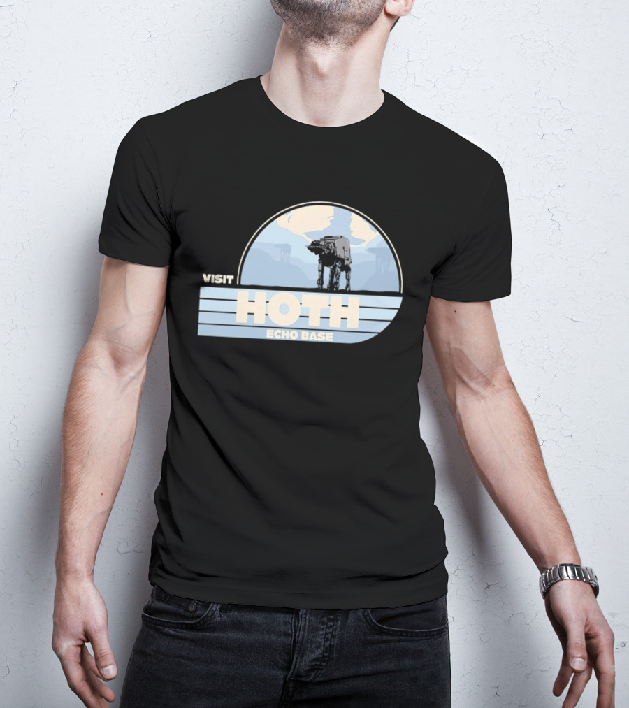 Visit Hoth Echo Base Star Wars AT AT Adventure T-Shirt