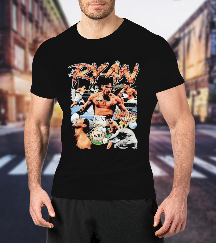 Ryan Garcia WBC Boxing Champion Explosive Action Montage T-Shirt