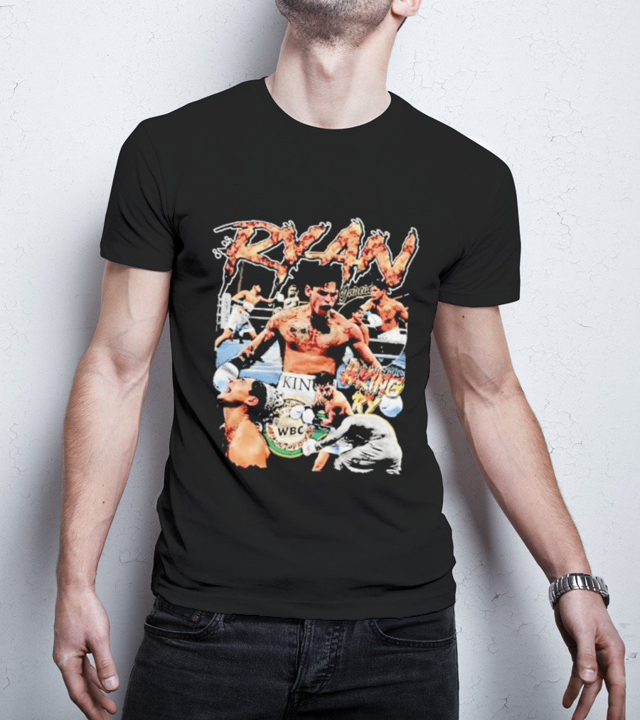 Ryan Garcia WBC Boxing Champion Explosive Action Montage T-Shirt