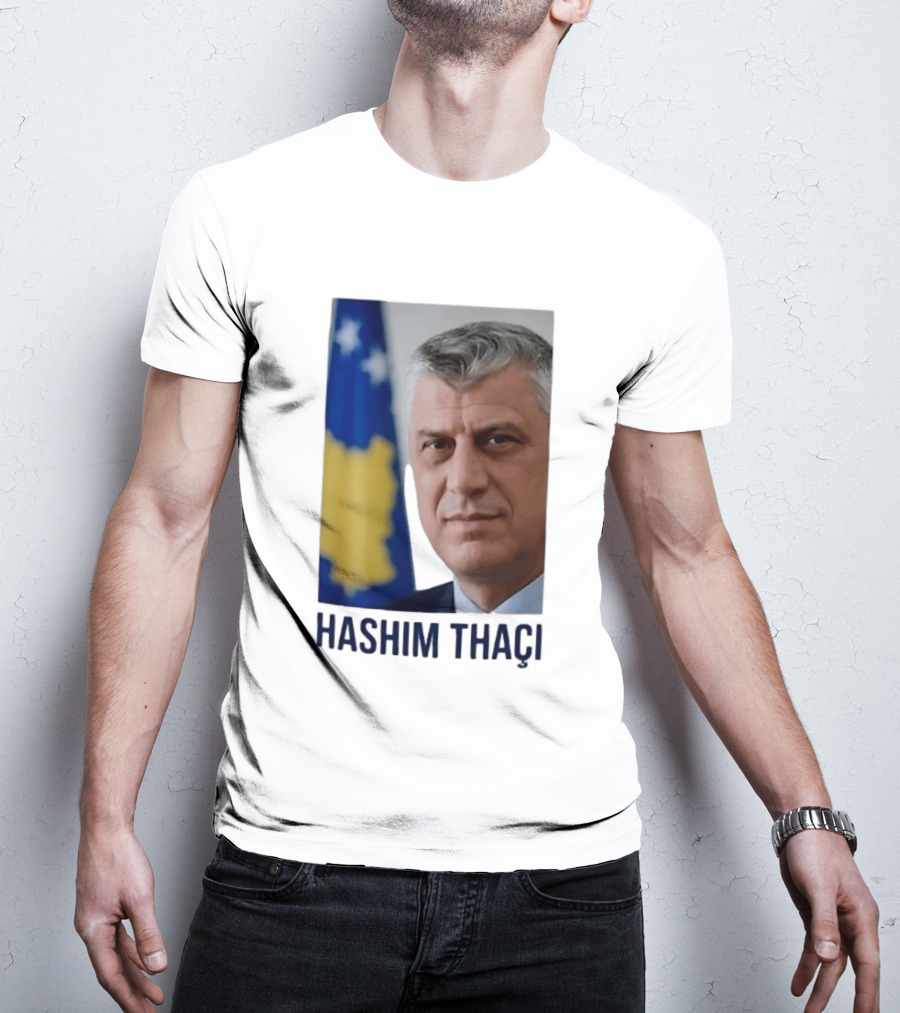 Hashim Thaci Kosovo Flag T-Shirt