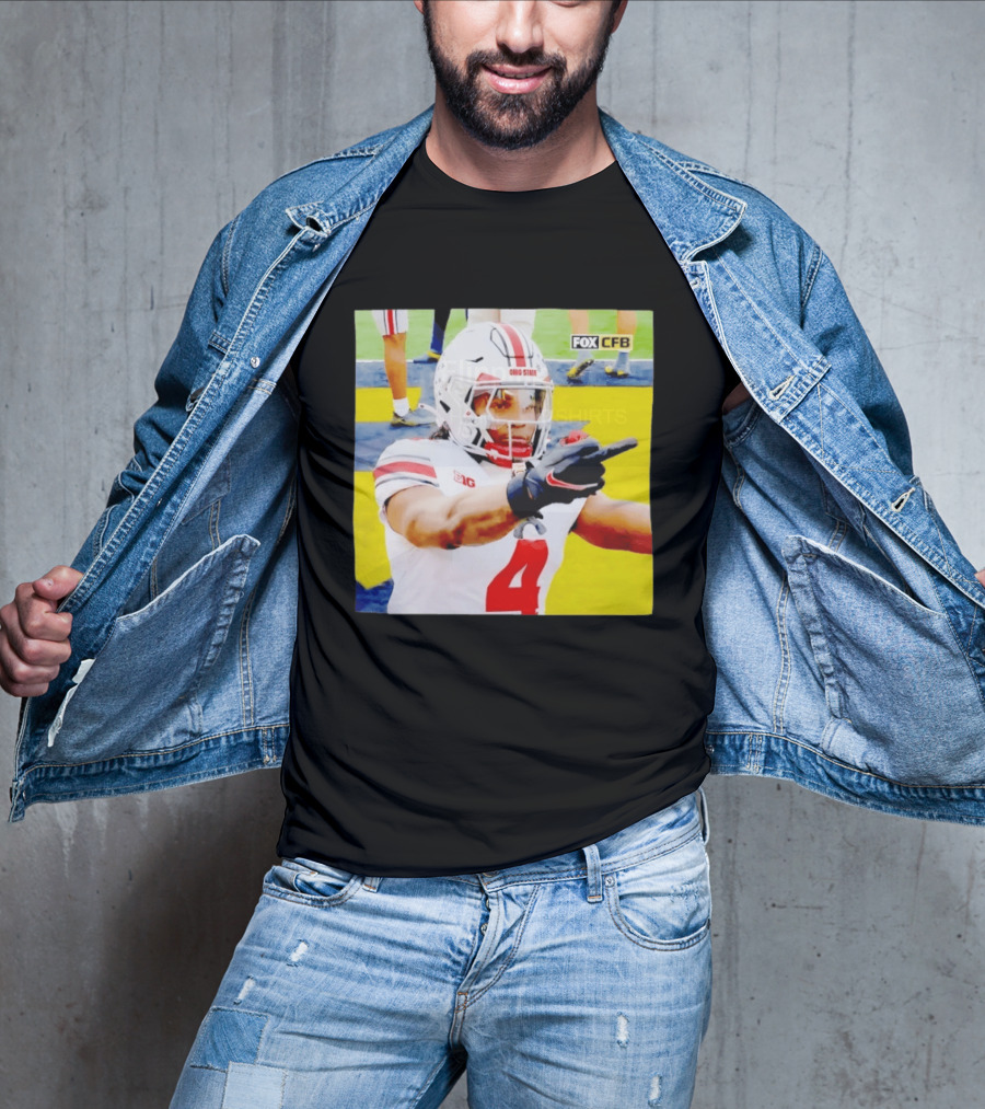 Ohio State Player Gesture Against Michigan Football T-Shirt