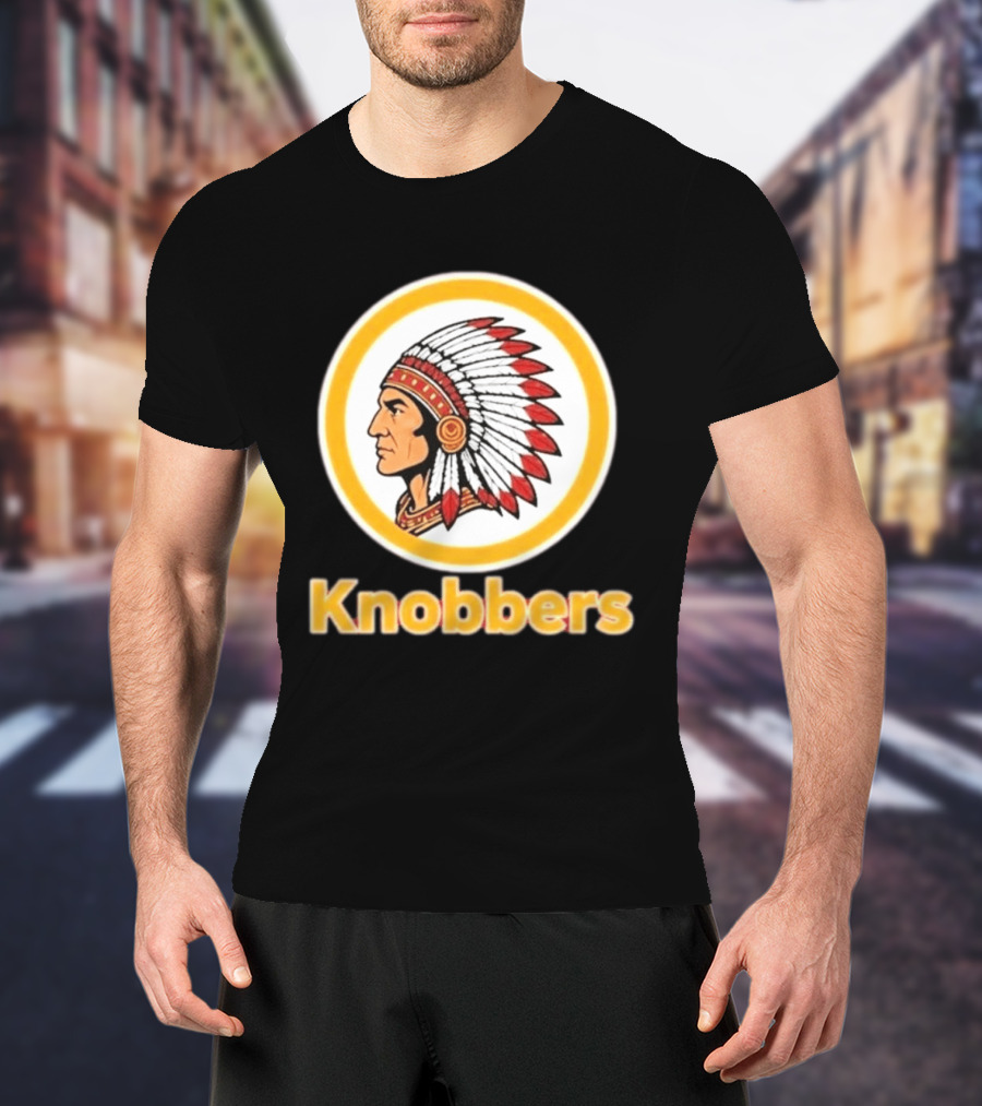 Washington Redskins Knobbers Native American Head T-Shirt