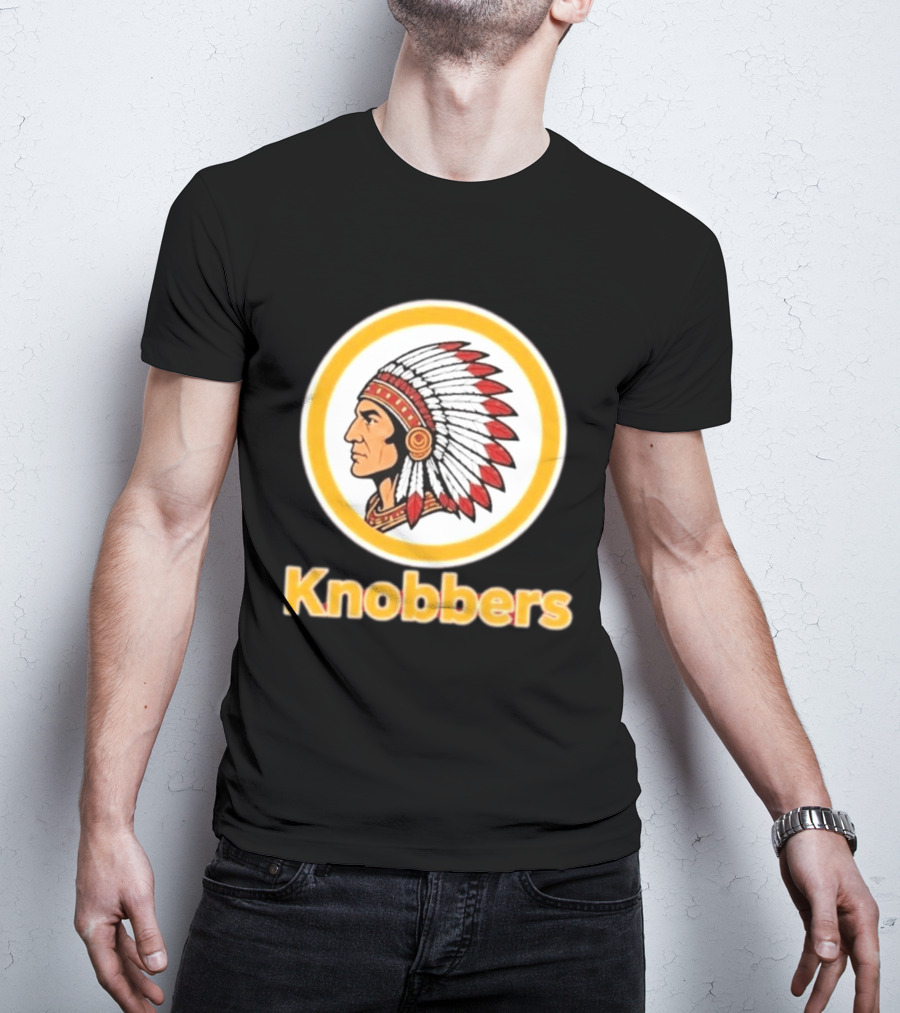 Washington Redskins Knobbers Native American Head T-Shirt