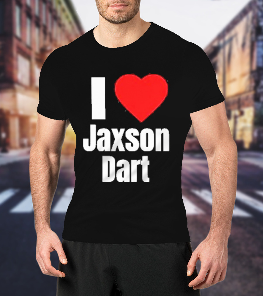 I Heart Jaxson Dart Fan Support T-Shirt